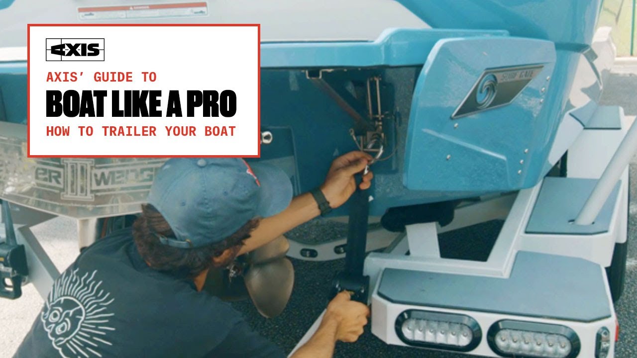 boating like a pro:how to trailer