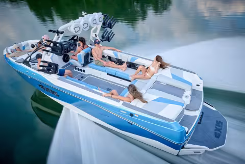 people in a boat