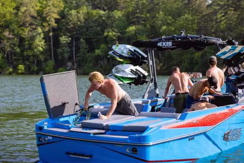 boat with people
